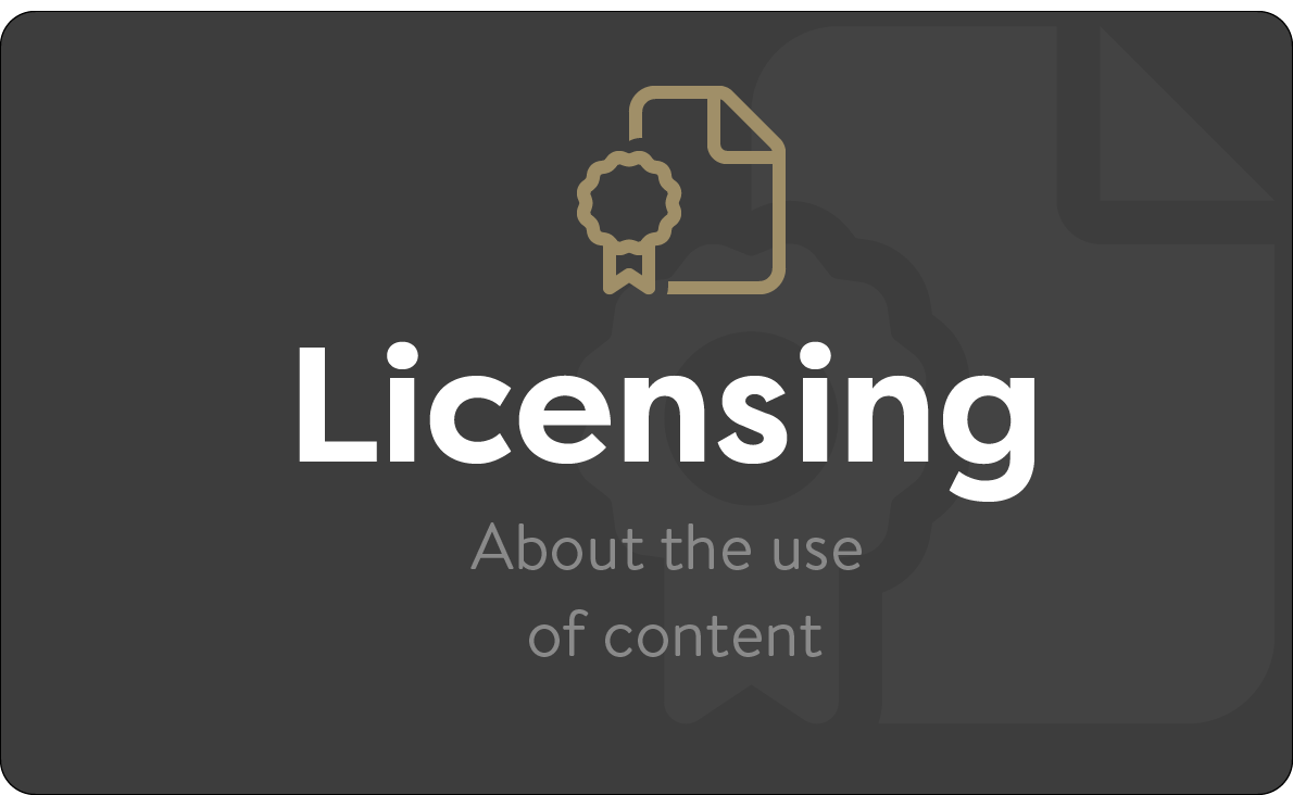 Contact licensing